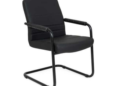 Stuhl Polsterung Kunstleder Bürostühle Modern Computer Stühle Möbel Schwarz